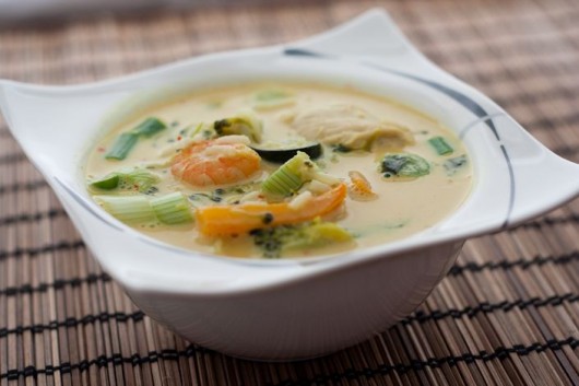 Curry Kokossuppe