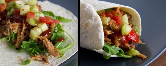 Pulled Pork Wrap
