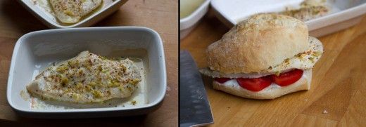 Spicy Lemonbreast Sandwich