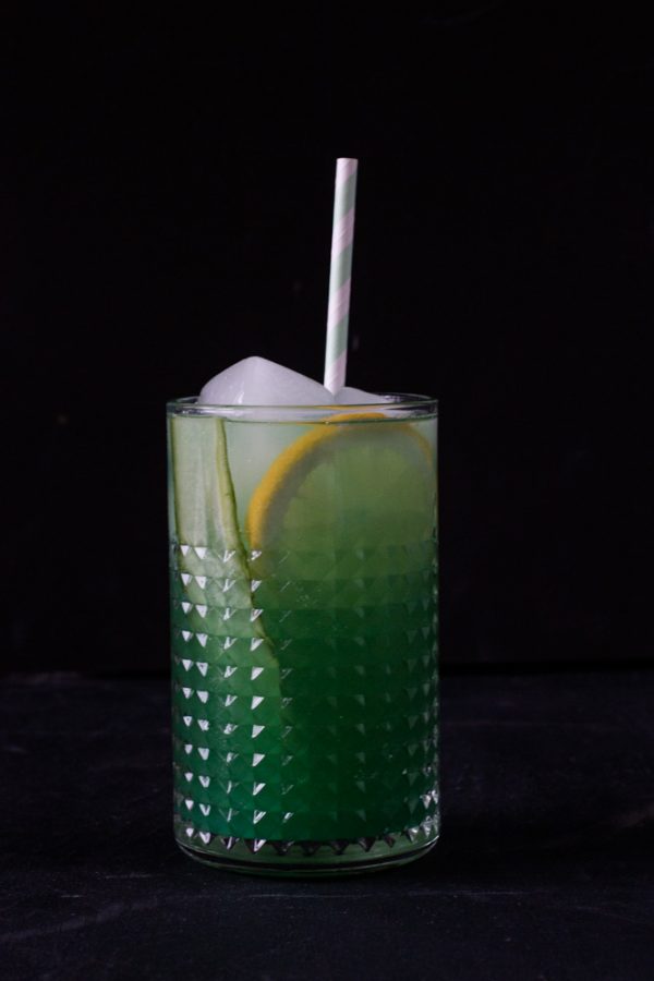 Mocktail Green Mint Cooler alkoholfreier Aperitif gekleckert.de