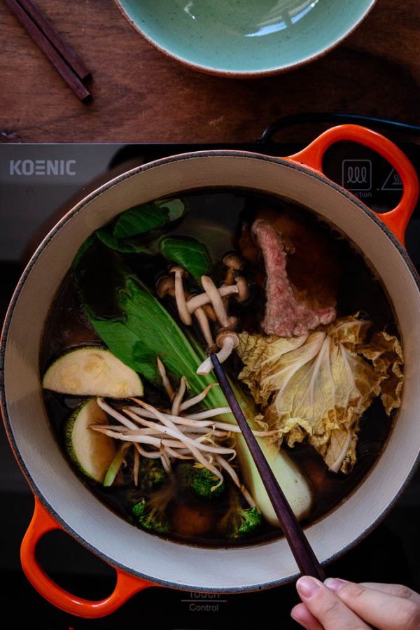 Asiatischer Hot Pot schnell & einfach Rezept Foodblog aus der Pfalz